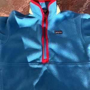 kids patagonia quarter zip jacket 🏕